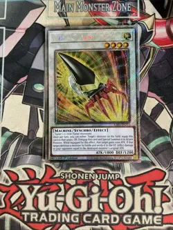 Armory Arm Platinum Secret Rare 1st Edition RA03-EN213 YugIoh - Image 1