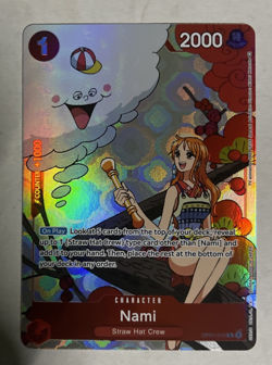 One Piece Promotion Card Nami Gift Collection #OP01-016 - Image 1