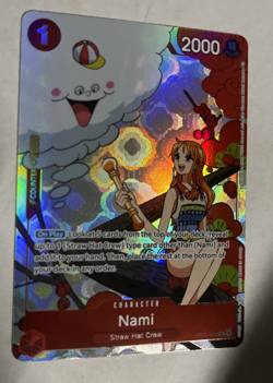 One Piece Promotion Card Nami Gift Collection #OP01-016 - Image 2