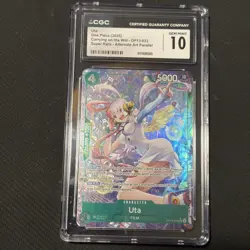 2025 ONE PIECE OP13-CARRYING ON HIS WILL ALTERNATE ART #023 UTA CGC 10 - Image 1