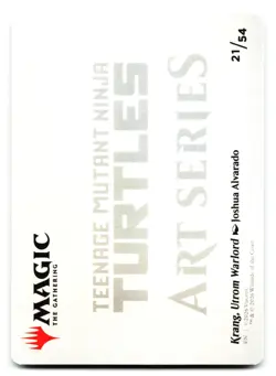 Kitsune's Technique Art Card (Gold-Stamped) #24 Teenage Mutant Ninja Turtles - Image 2