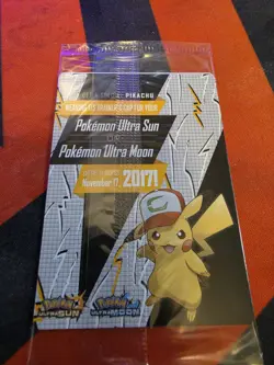 SEALED Ash’s Pikachu TCG SM108 2017 Promo Card Pokemon "I Choose You" - Image 3