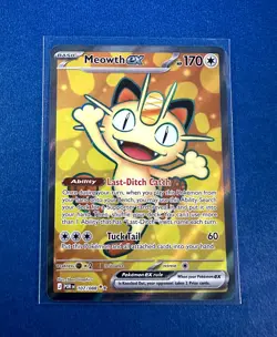 Pokemon Perfect Order MEOWTH EX 107/088 Full Art Ultra Rare Card MINT-NM - Image 1