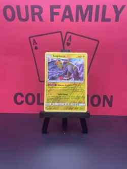 Ampharos 78/214 Reverse Holo Rare Pokemon Card TCG Lost Thunder 2018 NM - Image 1