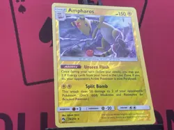 Ampharos 78/214 Reverse Holo Rare Pokemon Card TCG Lost Thunder 2018 NM - Image 4