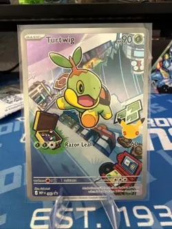 Turtwig 040 MEP Mega Evoloution Promo Card 30th Pokemon Anniversary NEAR MINT - Image 1