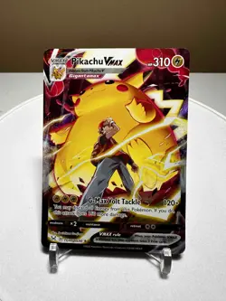 Pikachu VMAX TG17/TG30 Swsh11: Lost Origin Trainer Gallery Full Art Holo Card - Image 1