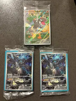 Pokemon Sealed ETB Promo Card Ascended Hero’s /Perfect Order 2 N’s Zekrom Tyrunt - Image 1