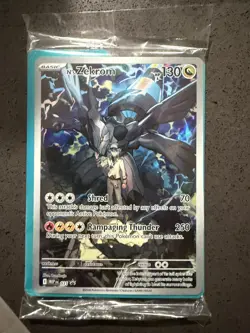 Pokemon Sealed ETB Promo Card Ascended Hero’s /Perfect Order 2 N’s Zekrom Tyrunt - Image 2