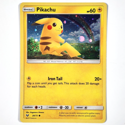 Pikachu 28/73 Pokemon TCG Card Common - Cosmos Holo English Promo Near Mint - Image 2