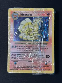 Pokemon Brushfire Theme Deck Opened with Sealed Cards Ninetales Shadowless - Image 3