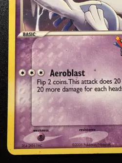 Pokemon Rocks America 2005 Lugia 29/115 EX Unseen Forces Card Rare HP - Image 5