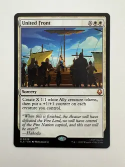 United Front MTG Magic the Gathering Card NM Near Mint TLA - Image 1