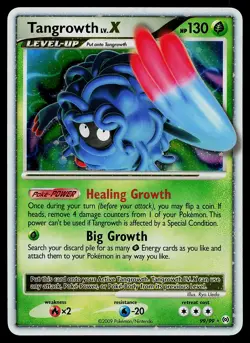 Pokemon Card - Tangrowth Lv.X Arceus 99/99 Ultra Rare Holo - Image 1
