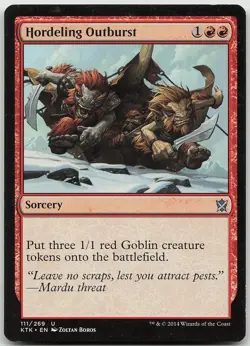 Hordeling Outburst Uncommon Khans of Tarkir LP MTG - Image 1