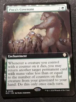 Puca's Covenant - Extended Art - ECC - MTG - EN - NM - 0038 - Image 1