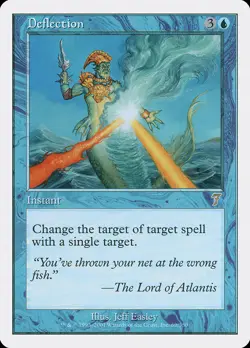 4x Deflection - LP - 7th Edition - SPARROW MAGIC mtg - Image 1