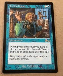 Second Chance - Urza's Legacy - MTG - Magic the Gathering - Image 1