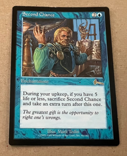 Second Chance - Urza's Legacy - MTG - Magic the Gathering - Image 2