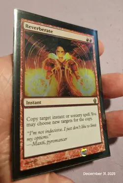 🔥 MTG - Reverberate - FOIL Premium Deck Series F&L Rare #20 M/NM 🔥 - Image 2