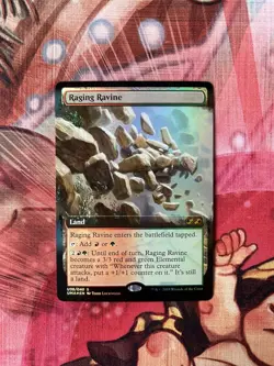 MTG Raging Ravine Ultimate Masters Box Toppers U38/040 Foil Mythic - Image 1