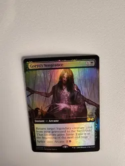 MTG Goryo's Vengeance Ultimate Mastets Foil Box Topper Nm Condition. - Image 5