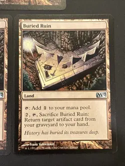 3x Buried Ruin Magic 2012 (M12) MTG UP NM LP - Image 4
