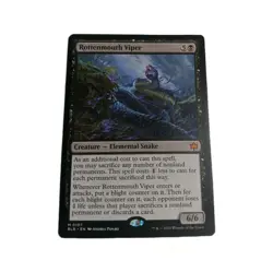 Wizards of the Coast Rottenmouth Viper 107 Bloomburrow Mythic Creature Regular … - Image 1