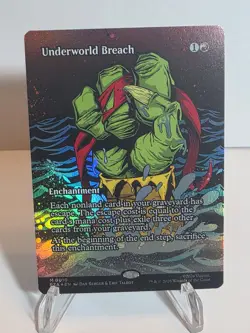Underworld Breach Borderless Foil 0010 PZA Teenage Mutant Ninja Turtles TMNT MTG - Image 1