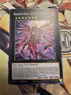 Kashtira Arise-Heart PHHY-EN046 Secret Rare 1st Edition NM Yugioh - Image 1