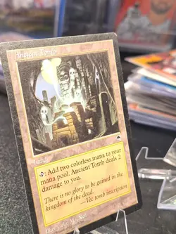 Ancient Tomb Tempest Land Magic the Gathering - Image 2