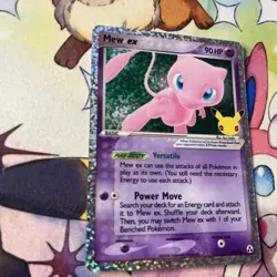Mew ex 88/92 Celebrations 25th Anniversary Classic Collection Pokemon Card NM - Image 3