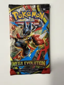(HEAVY)🔥 22.52g Pokemon TCG Mega Evolution Booster Pack Factory Sealed✅ - Image 2
