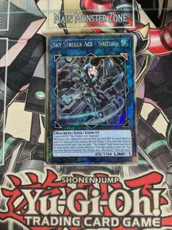 Sky Striker Ace - Shizuku Platinum Secret Rare 1st Edition RA03-EN043 YugIoh - Image 1