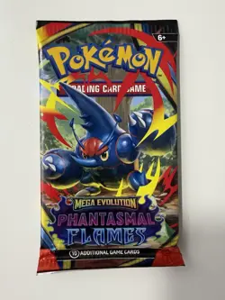 (VERY HEAVY)🔥 22.63g Pokemon TCG Phantasmal Flames Booster Pack Factory Sealed✅ - Image 2