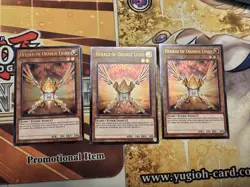 Herald of Orange Light (3x) OP07-EN001 Ultimate Rare NM UNLIMITED Edison Yugioh - Image 1