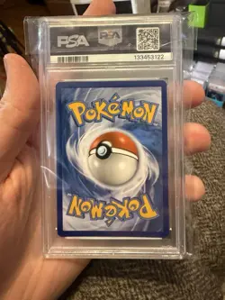 PSA 9 POKEMON 2017 SHINING LEGENDS LETS PLAY PIKACHU CRACKED ICE HOLO #28 ⚡⚡ - Image 3