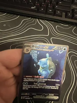 Pokemon TCG Blastoise EX Special Illustration Rare SV: 151 200/165 NM - Image 3