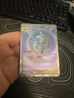 Pokemon TCG Blastoise EX Special Illustration Rare SV: 151 200/165 NM - Image 4