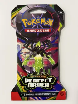 (HEAVY)🔥 31.63g Pokemon Perfect Order Sleeved Booster Pack Factory Sealed✅ - Image 2