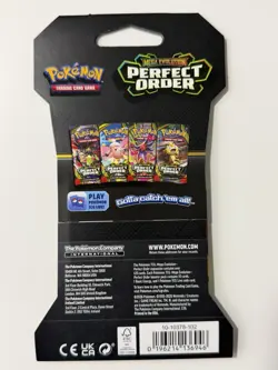 (HEAVY)🔥 31.63g Pokemon Perfect Order Sleeved Booster Pack Factory Sealed✅ - Image 3