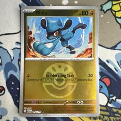 Riolu Ascended Heroes 112/217 Friend Ball Reverse Holo Near Mint Pokemon ✨ - Image 1