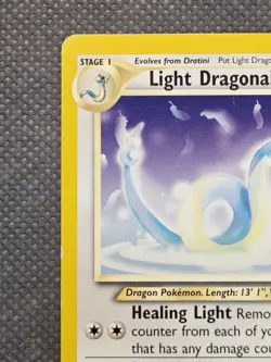 2002 Pokemon Light Dragonair Rare Unlimited Neo Destiny 22/105 WoTC Vintage TCG - Image 3