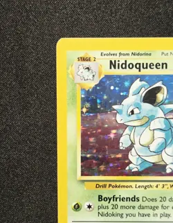 Nidoqueen 7/64 Holo Rare (1999) Jungle Base WoTC Vintage Pokemon TCG - Image 3