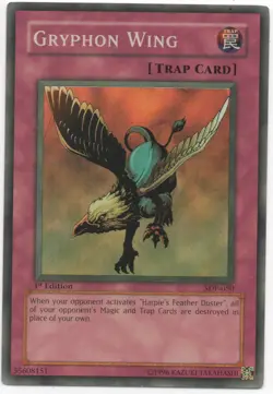 Gryphon Wing 1st Edition Super Rare SDP-050 Near Mint Yu-Gi-Oh - Image 3