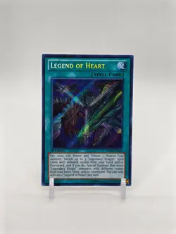 Legend of Heart DRLG-EN006 Secret Rare 1st LP - Image 1