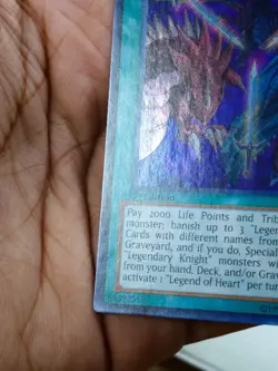 Legend of Heart DRLG-EN006 Secret Rare 1st LP - Image 2