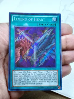 Legend of Heart DRLG-EN006 Secret Rare 1st LP - Image 4