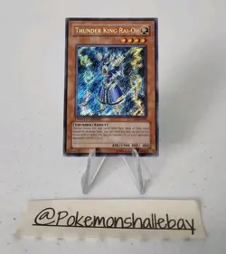 Thunder King Rai-Oh YG02-EN001 *VLP* Limited Edition Secret Rare Yugioh Card - Image 1