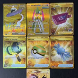 Pokemon TCG | Mixed Sets English Gold Secret Rare X7 Card Bundle - Image 2
